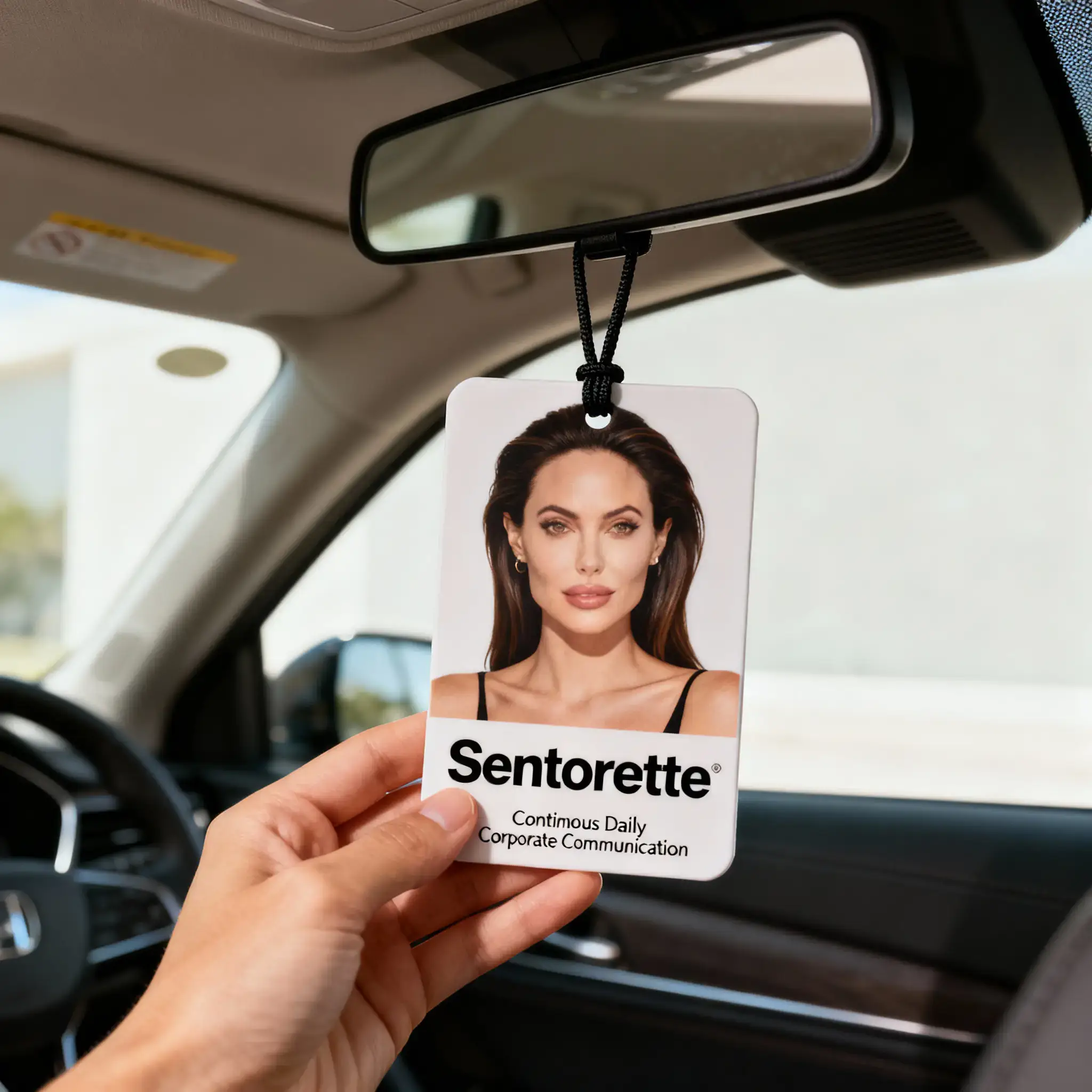 Sentorette personalized car air fresheners gifts for territorial partners stores hotels workshops﻿﻿